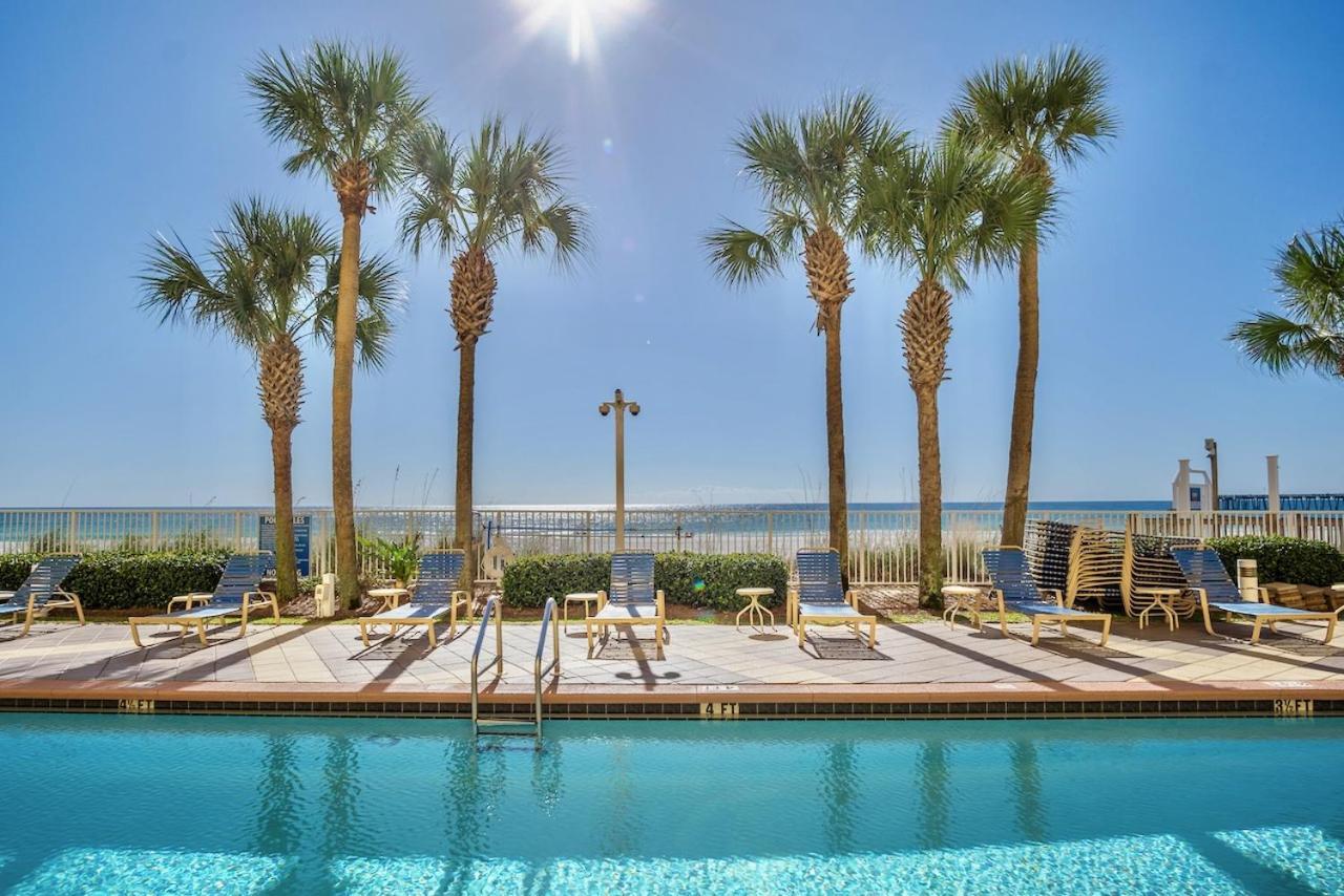 Beachfront Stunning View 100 Ft Long Swimming Pool Panama City Beach Exterior photo