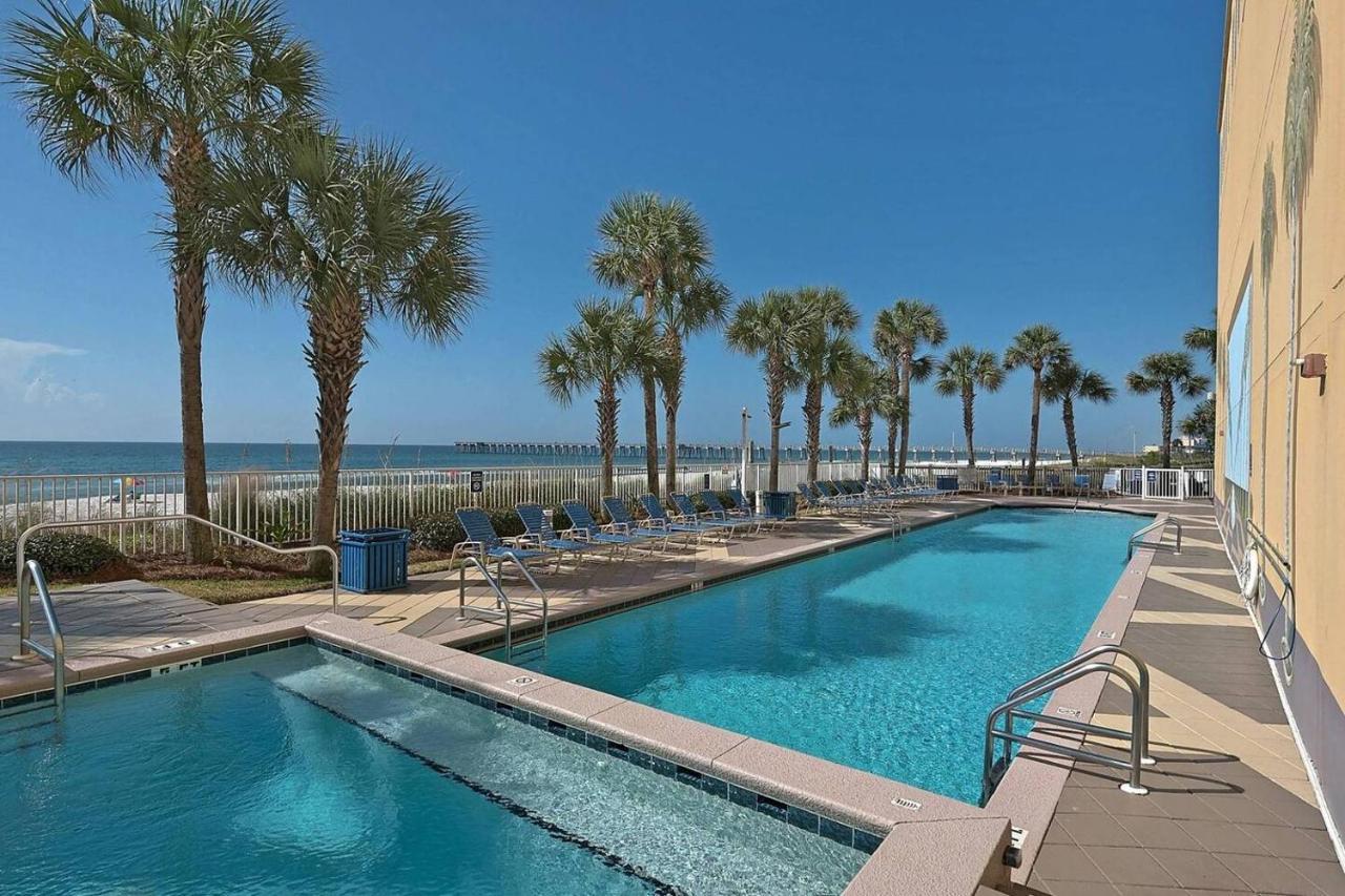 Beachfront Stunning View 100 Ft Long Swimming Pool Panama City Beach Exterior photo