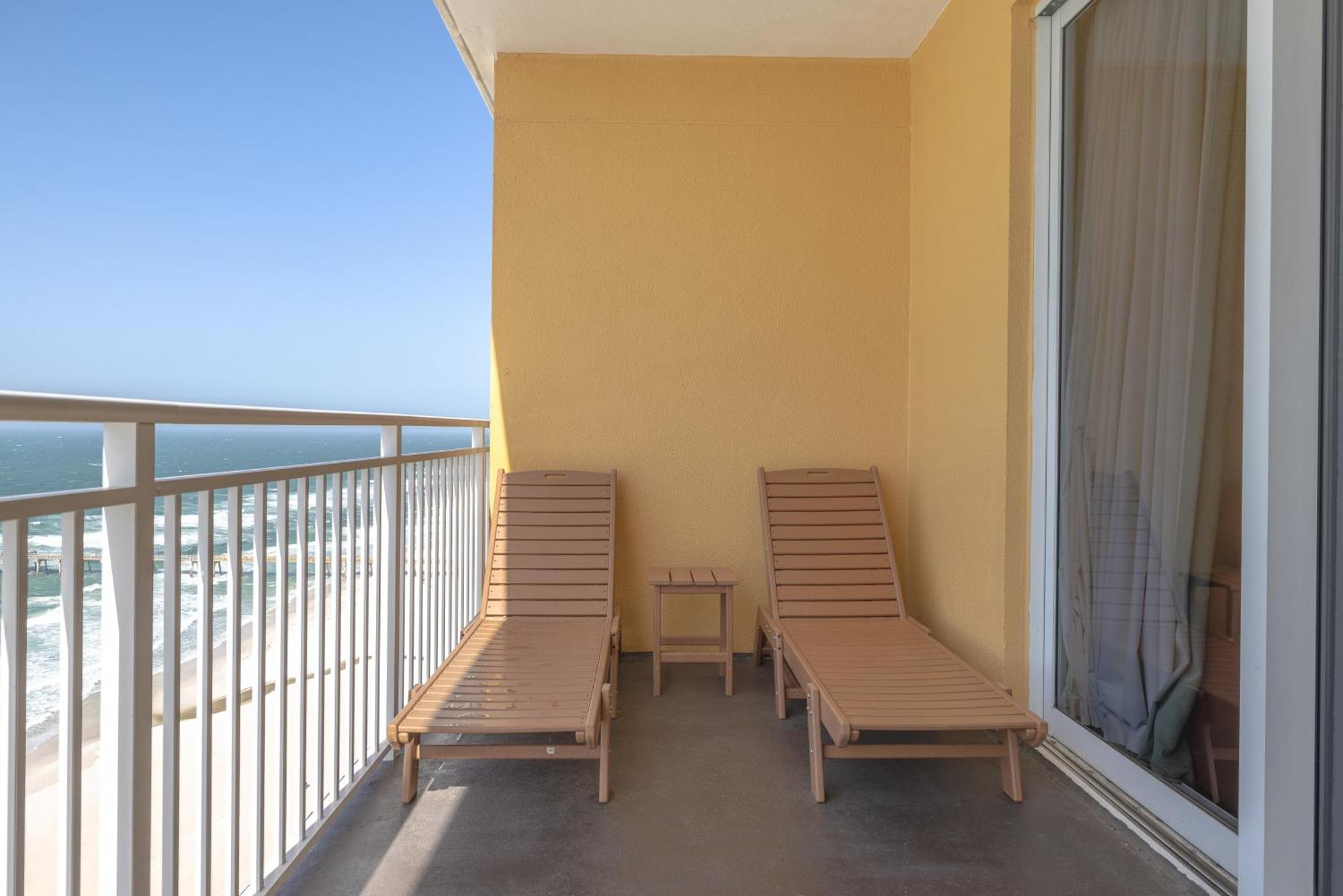 Beachfront Stunning View 100 Ft Long Swimming Pool Panama City Beach Exterior photo