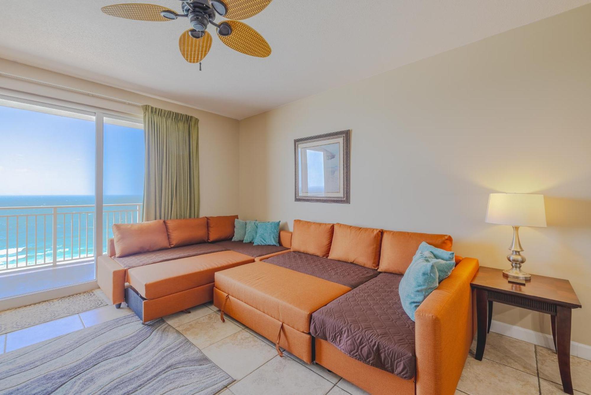 Beachfront Stunning View 100 Ft Long Swimming Pool Panama City Beach Exterior photo
